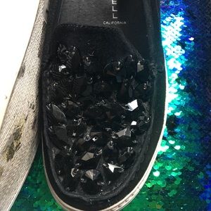 7.5 but fits like 8 Jeffrey Cambell Sparkle Shoes
